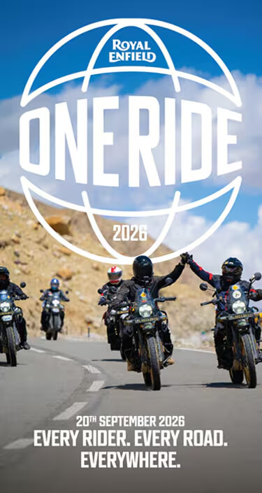one ride new 375x705 1 1 - Royal Enfield Paraguay